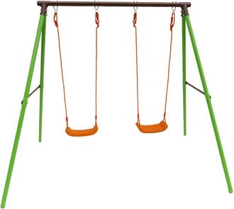 Habitat et Jardin Habitat Et Jardin - Parque Infantil De Acero Polo - 2 Soportes - 1.95m