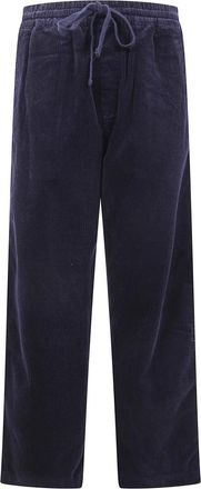 Carhartt Work in Progress Stijlvolle Floyde Pant voor mannen - Heren - Straight fit broeken - Blauw - L - Broeken