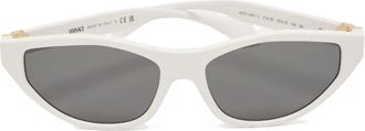 Versace Occhiali da sole Medusa Head cat-eye - Bianco