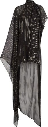 Taller Marmo Abito Toronto a righe - Nero