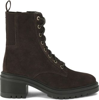 Carvela Womens Suede Champion Lace Up Boots - Brown - Size UK 4
