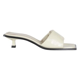 Alohas Heeled Mules, female, Beige, Size: 6 US Mule Kia