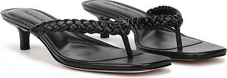 Favorite Daughter Sutton Braided Thong Kitten Heel Sandals