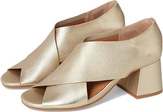 Gentle Souls Yvette High Womens Heels Ice Mettalic Leather : 7.5 M