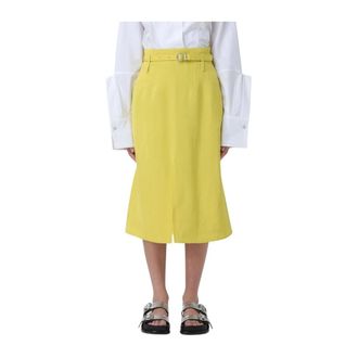 Jil Sander Donna, Gonne, Giallo, 2Xs, new