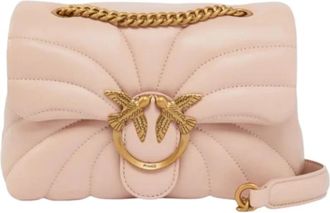 Pinko Stijlvolle Poedertassen voor Vrouwen - Dames - Schoudertassen - Roze - ONE Size - Tassen