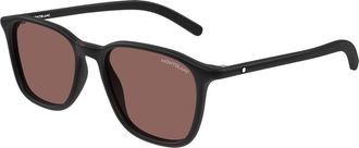 Montblanc MB0325S 005 Mens Sunglasses Size 53