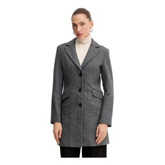 Silvian Heach Alcedo Coat - - Coats - Donna - Grigio - S