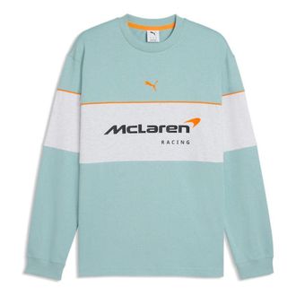 Puma x McLAREN RACING Long Sleeve T-Shirt Seafoam 637508-05
