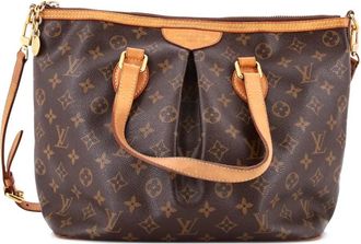Louis Vuitton Palermo Handbag Monogram Canvas PM tote bag - Bruin