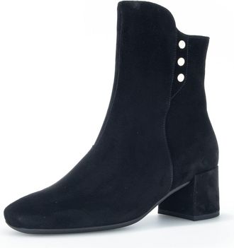 Gabor Womens classic ankle boots, womens ankle boots, moderate extra width (G), Black 47, 4.5 UK