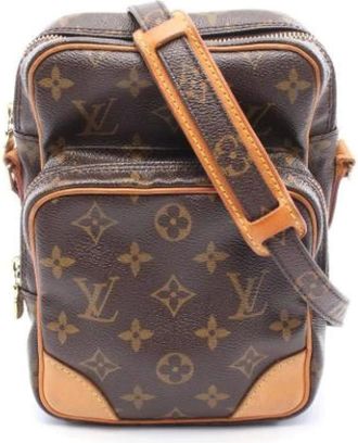 Louis Vuitton Pre-owned Cross Body Bags, female, Brown, Size: ONE SIZE Pre-owned Canvas louis-vuitton-bags