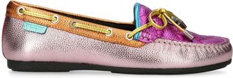 Kurt Geiger Eagle leather moccasins - women - Leather - 36 - Multicolour