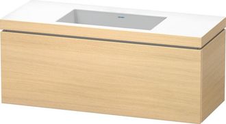 Duravit Duravit L-cube Meuble Vasque C-bonded Avec Socle, Suspendue Au