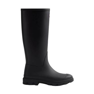 Hunter Downpour Hoge Wellington Laars - Dames - Schoenen - Zwart - Maat: 40 EU