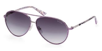 Guess GU7847 83B Womens Sunglasses Purple Size 60