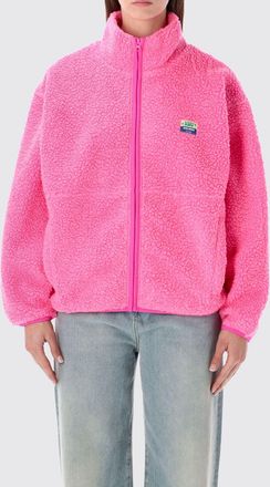American Vintage Giacca corta in pile con collo alto e chiusura a zip