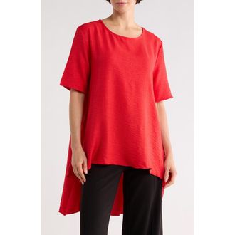 Patrizia Luca A-Line Tunic Top in Red at Nordstrom Rack, Size X-Small