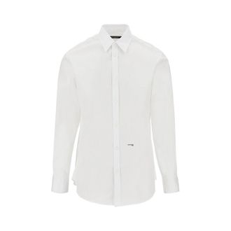 Dsquared2 Stretch cotton shirt Man 46