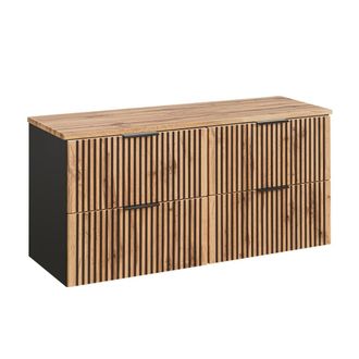 Petits Meubles Mueble bajo lavabo 120cm encimera tableros de melamina y mdf madera