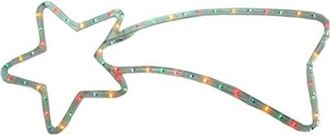 Trade Shop Trade Shop - Comet Star Light 65 X 30 Cm Luz Incandescente Multicolor Para Exterior