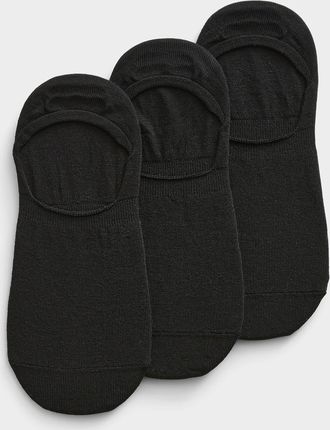 Simons Womens No-show foot liners 3-pack
