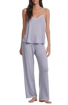 Eberjey Frida Cami Pajamas in Lavender Dusk/Ivory at Nordstrom, Size X-Small