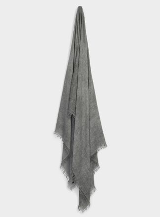 Fraas Womens Fringed raw weave lightweight scarf