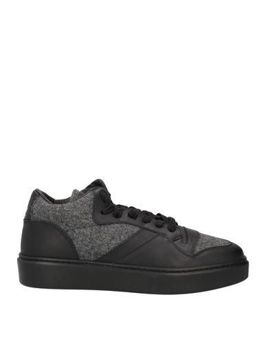 スニーカー Doucal's Black/Anthracite Grey Panelled Sneakers DU3222SYDNPZ658NN02_ec243d57-