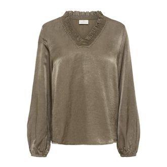 Kaffe Donna, Camicette, Verde, 3Xl, new