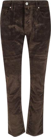 Jacob Cohen Pant 5 Pkt Slim Fit Bard Tr - - Trousers - Uomo - Marrone - W34