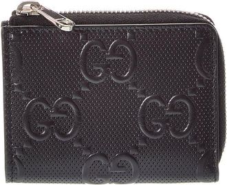 Gucci Jumbo Gg Leather Wallet