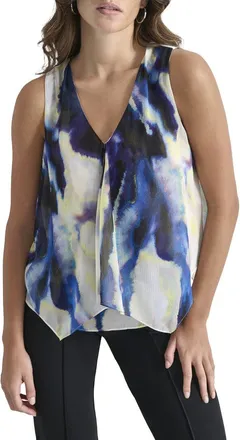 DKNY Dkny V-Neck Sleeveless Top