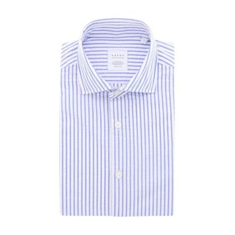 Xacus 422Ml 21210004 Gestreept Shirt - Heren - Casual Overhemden - Veelkleurig - L - Leer - Overhemden