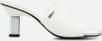 DKNY Womens Kaye Sandals - White - Size: 7.5