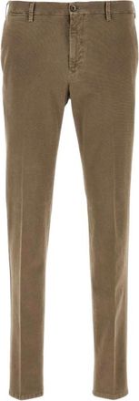 Pantaloni Torino Pantal&oacute;n de Algod&oacute;n El&aacute;stico - Trousers - Hombre - Marr&oacute;n - 2XL