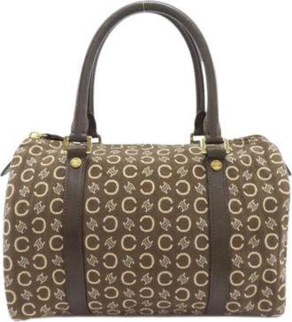 Celine Pre-owned Handbags, female, Brown, Size: ONE SIZE Pre-owned Boston bag