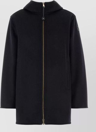 Moncler cashmere parka coat