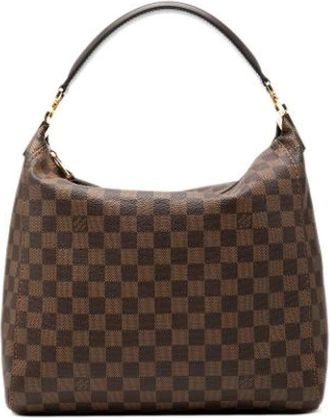 Louis Vuitton Pre-owned Portobello PM - Dames - Vintage Handtas - Bruin - ONE Size - Leer - Vintage