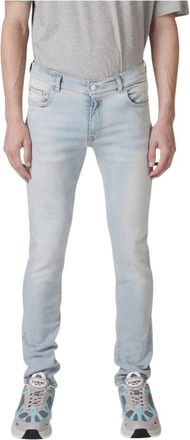 Iceberg Lichtblauwe Skinny Jeans - Heren - Slim Fit Jeans - Blauw - W31 - Jeans