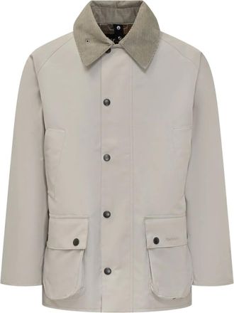 Barbour Bedale jacket - men - Cotton/Polyester/Cotton/Polyester - 42 - Neutrals