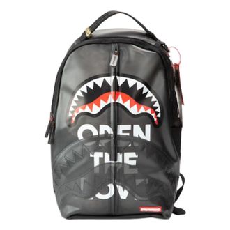 Sprayground Open The Love Shark Backpack Black G4200-64
