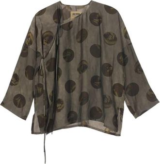 Uma Wang bedruckte Bluse