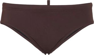 Dsquared2 Icon New Generation swim trunks - men - Polyamide/Elastane - 48 - Brown