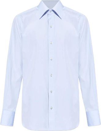 Tom Ford Camicia con bottoni - Blu