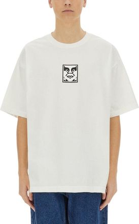 Obey Icon Face T-Shirt-Uomo