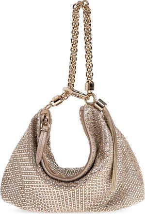 Jimmy Choo London Callie Clutch - Dames - Handtassen - Geel - ONE Size - Leer - Tassen