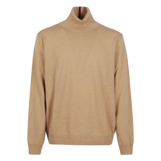 Paul Smith Truien & Vesten, Heren, Beige, XL, Turtle neck sweater