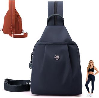 Generic 2025 Premium 3 in 1 Anti-Theft Travel Tote Bag, Waterproof 2-Way Commuter Bag, Large Capacity Oxford Convertible Shoulder Bag (Navy)