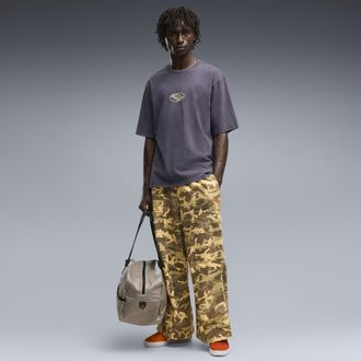 Puma Pantaloni oversize mimetici PUMATECH SPC unisex, Accessori, Marrone, XXL